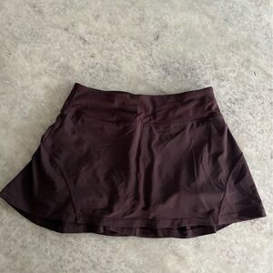 lululemon athletica maroon Athletic Skort skirt work out tennis golf etc